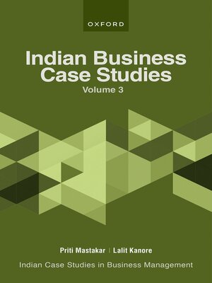 cover image of Indian Business Case Studies Volume III